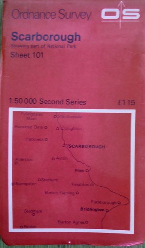 Landranger 101 scarborough - 101.,
