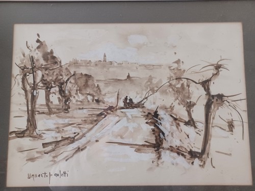 Umberto paoletti watercolour - umberto,