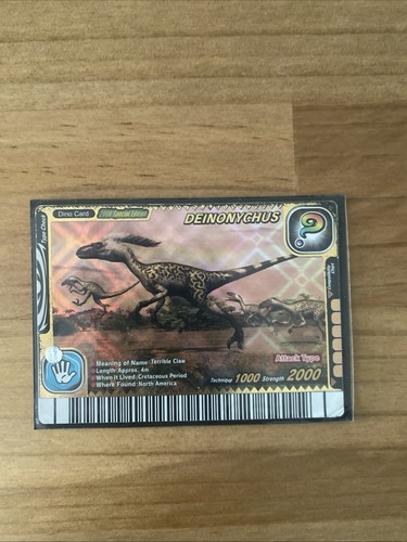 Dinosaur king arcade card - dinosaur,