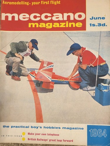 Rare meccano mags 1964 - rare,