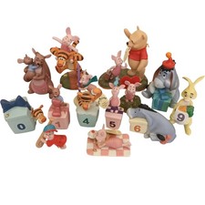 Disney Pooh & Friends Winnie the Pooh Figurine Set Piglet Eeyore Tigger Roo
