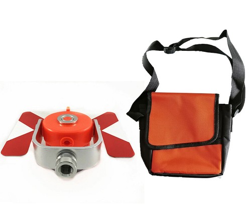 Red single prism with - red, bag
