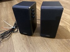Sandstrom SSP2011/S20061 Black Portable Left and Right Compact 2.0 Speakers
