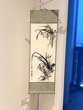 Hand-Painted Ink Scroll -