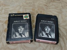 Shirley Bassey 8 Track Stereo Cassette Tape (Good Bad But Beautiful) Case