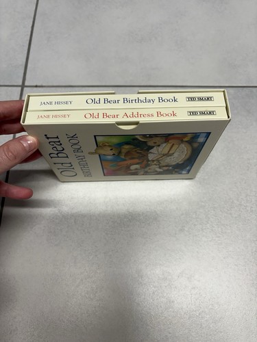 Old bear birthday book - old,