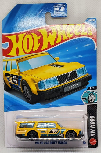2026 hot wheels yellow volvo - hot,