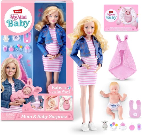 Mini baby mom and - my,