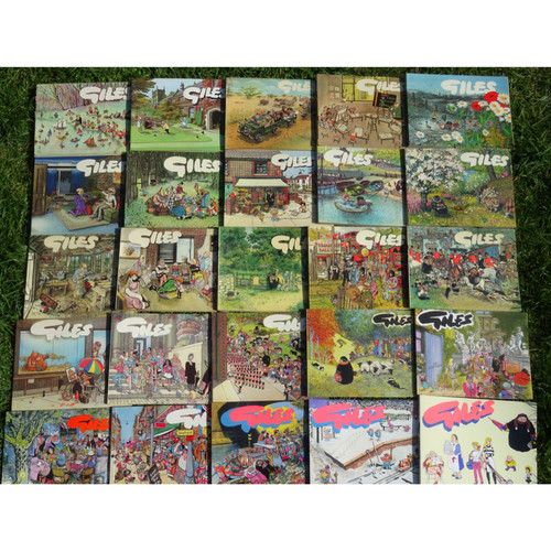 Giles cartoon annuals - giles,