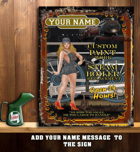 Personalised steam train - steam, 2