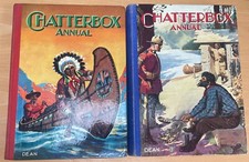 Vintage 1950’s Chatterbox Annual Bundle x 2 Books