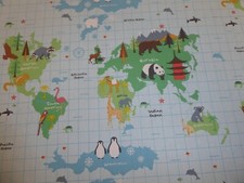 WORLD MAP by Fryetts Cotton