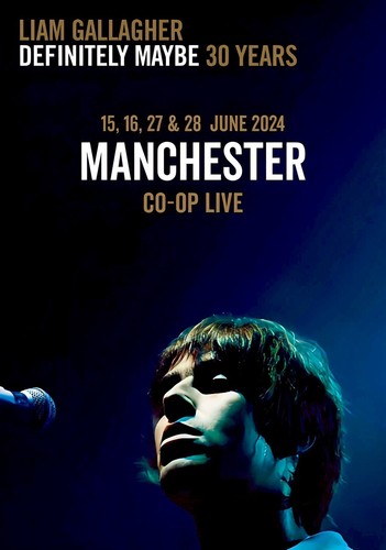 Liam gallagher 2024 manchester - gallagher,