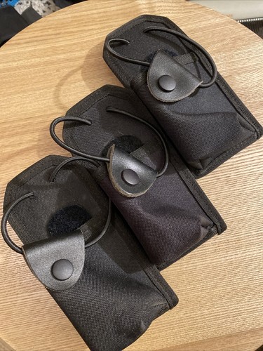Police radio pouches - ex,