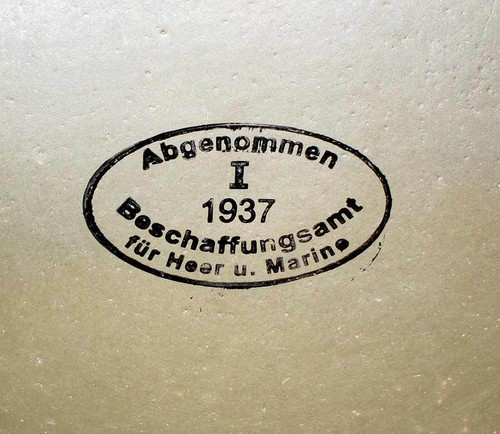 Ww2 german acceptance stamp - german,