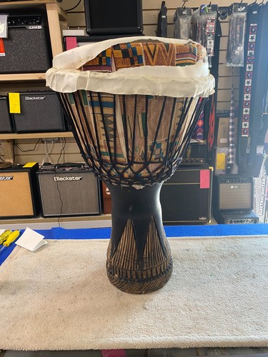 African djembe drum - 14",
