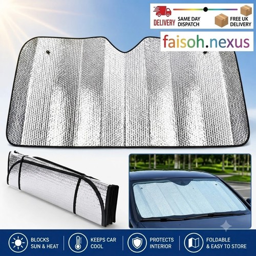 Large windscreen sun - windscreen, car