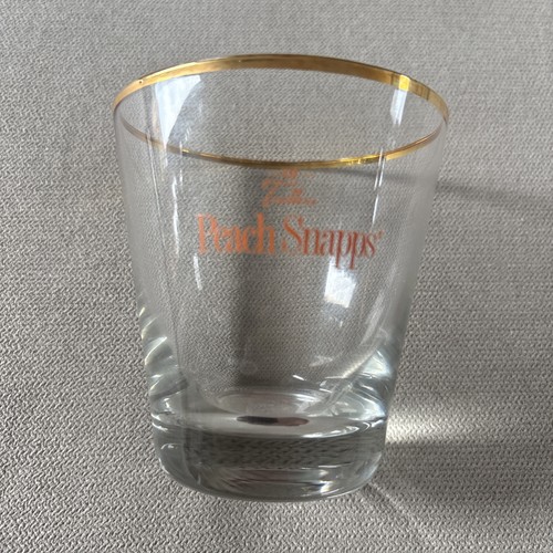Peach schnapps shot glass - shot, gold