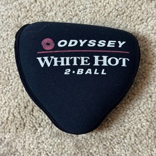 Odyssey White Hot 2-Ball Putter Head Cover Neoprene Black Golf Accessory