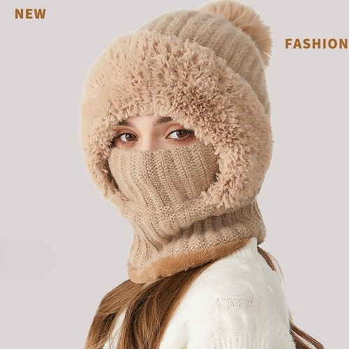 Womens knit beanie - beanie, hat