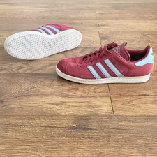 Adidas - Men’s Uk 9.5 - Gazelle - Claret Blue - West Ham / Burnley / Villa - VGC