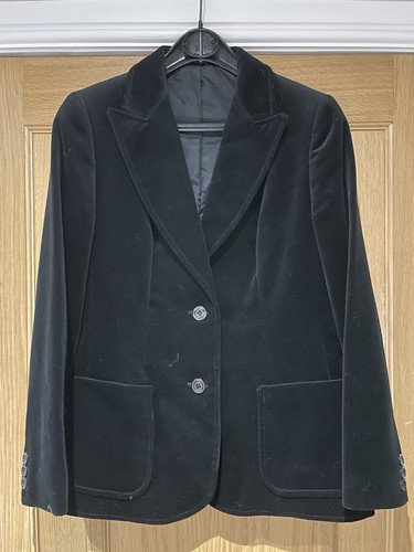 Ladies black velvet - ladies, jacket