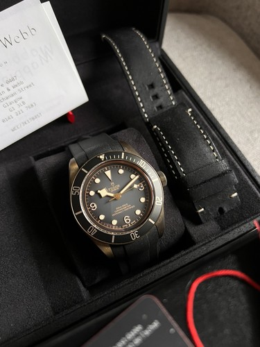 Tudor black bay bronze - tudor,