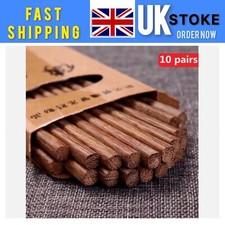 10 Pairs Natural Rosewood