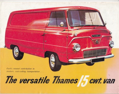 1958 ford thames cwt - 15, van