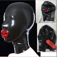 sexy Latex Hood mask Rubber