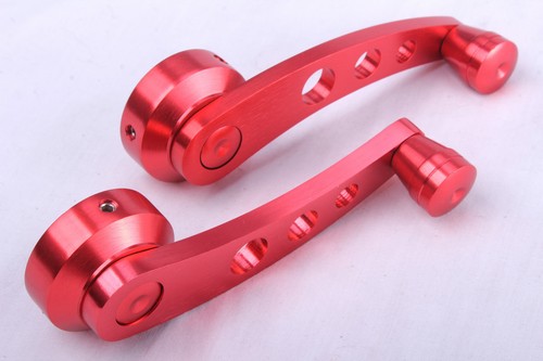 Red aluminum car - aluminum,