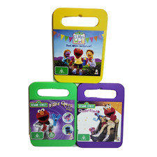 Lot of 3 x Elmo DVDs Elmos