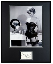 Liz Fraser Signed Framed 16x20
