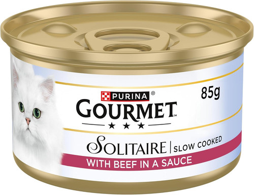 Gourmet solitaire tinned wet - tinned,