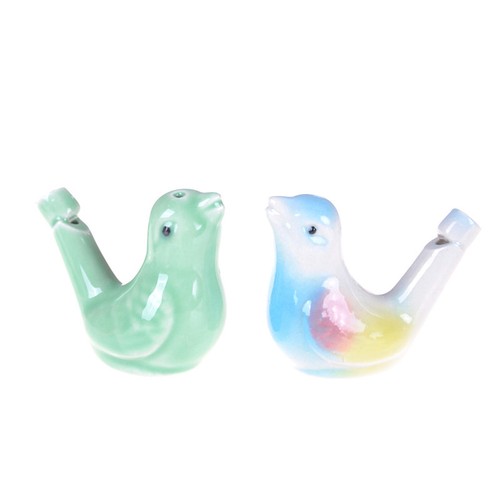 Ceramic bird whistle vintage - bird,