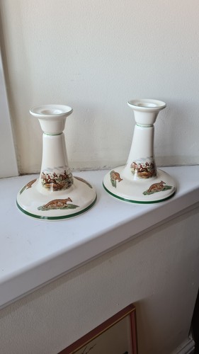 Vintage spode herring hunt - vintage,