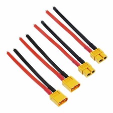 2 Pairs Prewired Male + Female