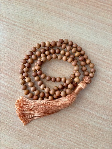 Rudraksha sandalwood mala - rudraksha,