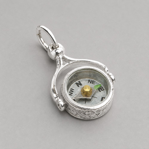 Sterling silver swivel fob - swivel,