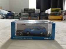 INNO64 Nissan Skyline GT-R R33 V-SPEC LM Limited Champion Blue 1/64 Scale