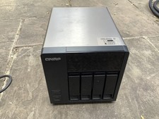 QNAP TS-412 4 Bay Network Attached Storage NAS Inc 2 x 3TB WD - New Power Supply