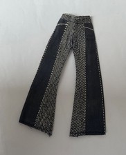 VINTAGE 1975 PEDIGREE SINDY DOLL CLOTHES *JUMPER’N’JEANS* JEANS TROUSERS