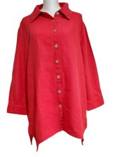 Cut Loose M Linen Button Front