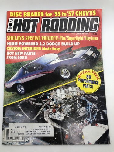Popular hot rodding - hot, magazine
