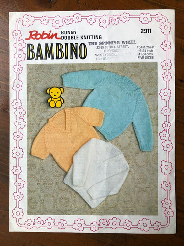 Robin 2911 knitting pattern