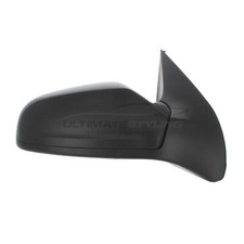 Vauxhall Astra H Mk5 Van 2006-2009 Door Wing Mirror Manual Black Drivers Side