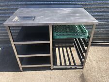 Table  Stainless Steel W110cm / Bar/ Glasswasher / catering Restraunt Commercial