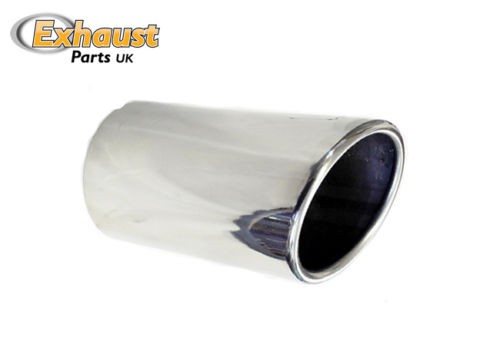 Slash cut curled exhaust - slash,