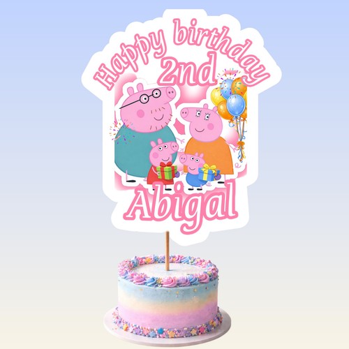 Peppa pig personalised premium - personalised,