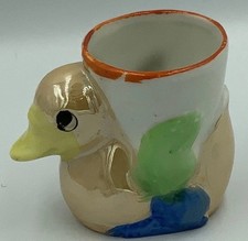 Vintage Lusterware Duck Egg